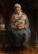 Sollicitude maternelle - Jozef Israëls — artwork view