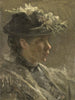 Study of Sijtje van Bemmel 1880-1963 - Jozef Israëls — artwork view