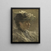 Study of Sijtje van Bemmel 1880-1963 - Jozef Israëls — framed artwork on a wall