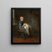 La petite couturière - Jozef Israëls — framed artwork on a wall