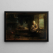 The young mother - Jozef Israëls — framed artwork on a wall