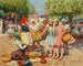 At the market - Jozef Teodor Mousson — artwork view