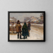 At the market of Michalovice - Jozef Teodor Mousson — framed artwork on a wall