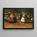 At the pottery market - Jozef Teodor Mousson — framed artwork on a wall