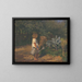 The Devil with a Jug - Jozef Teodor Mousson — framed artwork on a wall