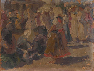 A Fair Study - Jozef Teodor Mousson — artwork view