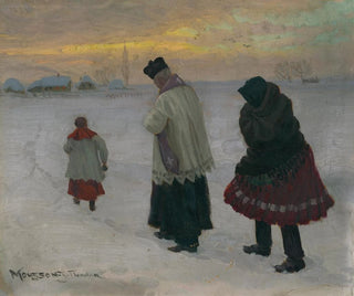 Au dernier sacre - Jozef Teodor Mousson — artwork view