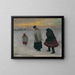 Au dernier sacre - Jozef Teodor Mousson — framed artwork on a wall