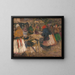 Market - Jozef Teodor Mousson — framed artwork on a wall