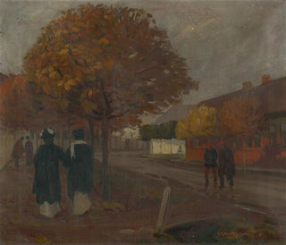 On the road - Jozef Teodor Mousson — artwork view