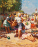 Market of Pottery - Jozef Teodor Mousson — artwork view