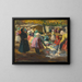 the I - Jozef Teodor Mousson's Prédication de l'iatre Painting — framed artwork on a wall