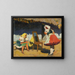 Before the departure for the church - Jozef Teodor Mousson — framed artwork on a wall
