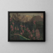 In the Garden - Jozef Teodor Mousson — framed artwork on a wall