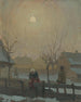L'hiver au village - Jozef Teodor Mousson — artwork view