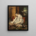 Cinderella Painting - Jozef Van Lerius — framed artwork on a wall