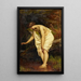 Idylle - Jozef Van Lerius — framed artwork on a wall