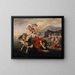 The Rape of Europe - Jozef Van Lerius — framed artwork on a wall
