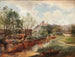A summer day by the river - József von Molnár — artwork view