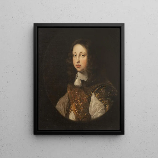 Johan Georg 1638-1655 Prince of Holstein-Gottorp - Jürgen Ovens — framed artwork on a wall