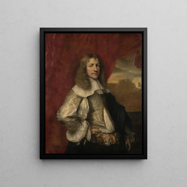 M. Jan Bernd Schaep 1633-1666 - Jürgen Ovens — framed artwork on a wall