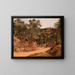 Oliveira de Tivoli near Rome - Jørgen Roed — framed artwork on a wall