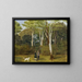 Selection of Trees to Cut Down - Jørgen Roed — framed artwork on a wall