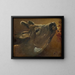 Study of a Deer - Jørgen Roed — framed artwork on a wall