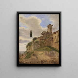 Jrgen Roed - The Temple of Hercules at Cori.webp