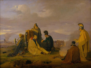 a Battlefield at Morning after the Battle - Jørgen Sonne — artwork view