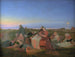 Veillée de la Saint-Jean: Malades endormis sur la tombe de Sainte-Hélène à Tisvilde - Jørgen Sonne — artwork view