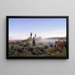 The morning after the Battle of Isted July 25, 1850 - Jørgen Sonne — framed artwork on a wall