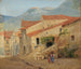 Rue de village dans les montagnes sabines - Jørgen Sonne — artwork view