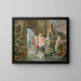 Rococo Styles Painting - Juan Antonio González — framed artwork on a wall