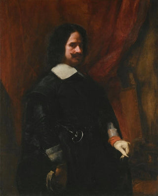 Juan Bautista Martinez Del Mazo - Portrait Of Diego De Silva Y Velazquez.webp