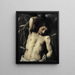 Saint Sebastian - Juan Carreño de Miranda — framed artwork on a wall
