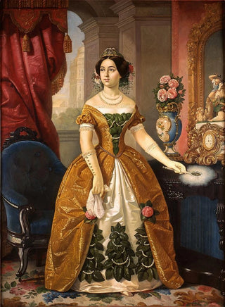Juan Cordero - Portrait of Doa Dolores Tosta de Santa Anna.webp
