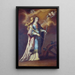 Saint Catherine of Alexandria - Juan Correa — framed artwork on a wall
