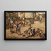 at the market - Juan García — framed artwork on a wall