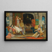 In the harem - Juan Giménez Martín — framed artwork on a wall