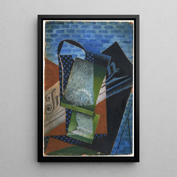Abstract Painting - Juan Gris — framed artwork on a wall