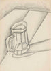Beer Mug Painting - Juan Gris — artwork view