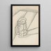 Beer Mug Painting - Juan Gris — framed artwork on a wall