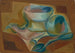 Jug and Apple - Juan Gris — artwork view