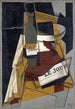 Bottle and Compote - Juan Gris — artwork view