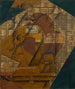 Bottle of Rum and Newspaper - Juan Gris — artwork view