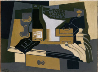 Coffee Mill Painting - Juan Gris — artwork view