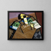 Fantômas - Juan Gris — framed artwork on a wall