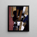 Guitare et cornemuse - Juan Gris — framed artwork on a wall