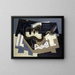 Guitar and Clarinet - Juan Gris — framed artwork on a wall